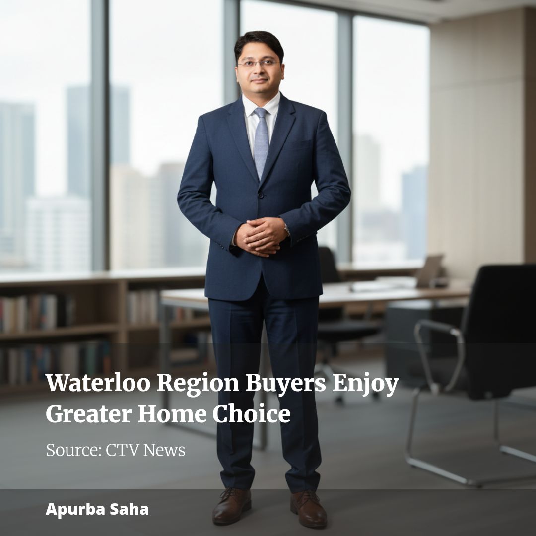 Waterloo Region Buyers Enjoy Greater Home Choice