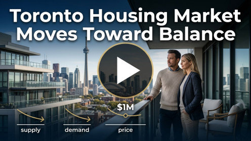 Toronto Housing Market Moves Toward Balance